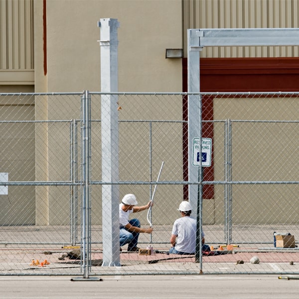 how much time can i rent the temporary fence for my construction site or event in Sandwich